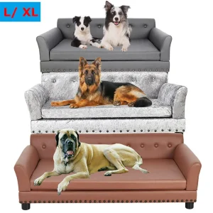Heavy Duty Pet Sofa Large Raised Dog Bed