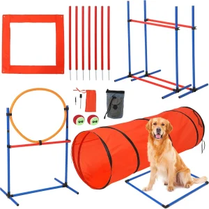 87 Pcs Dog Agile Training Equipment Se