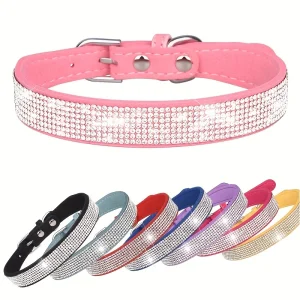 Sparkling Rhinestone Dog Collar -