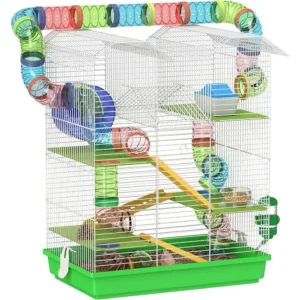 5-Tier Green Hamster Habitat