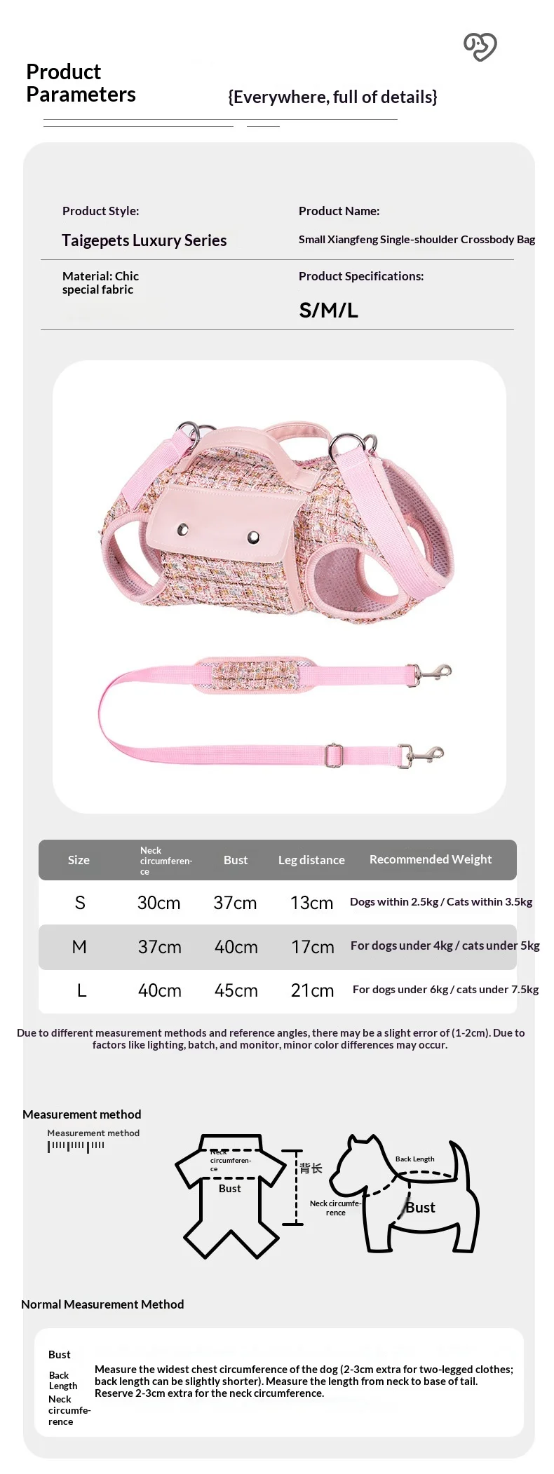 Dog Or Cat Horizontal Backpack - Image 26