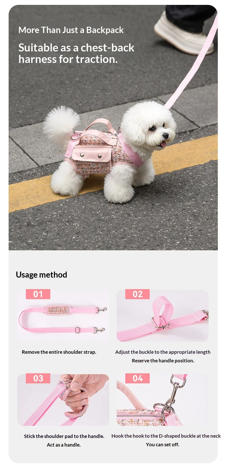 Dog Or Cat Horizontal Backpack - Image 23