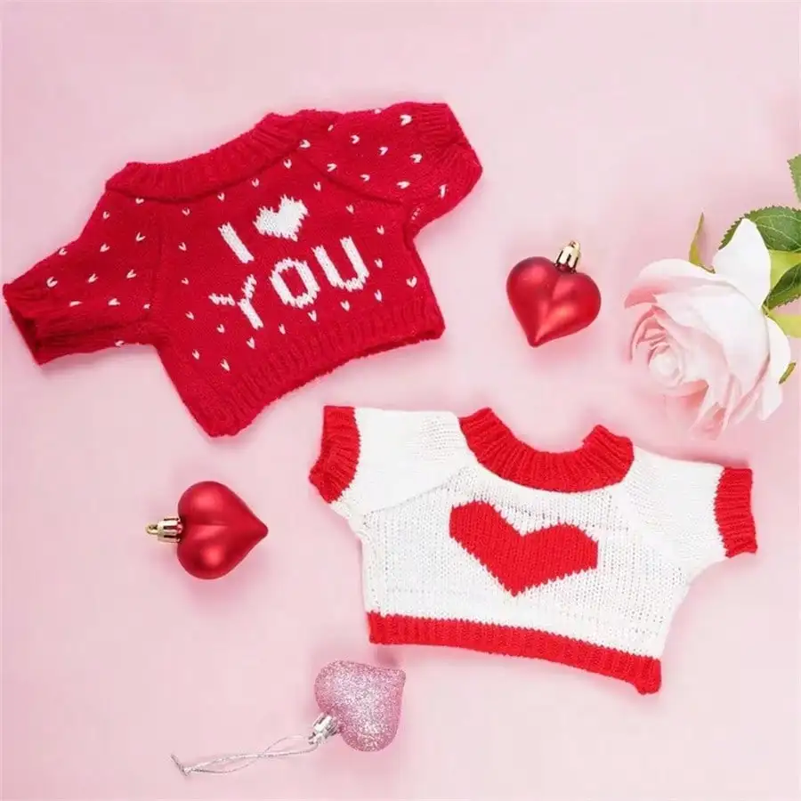 4Pcs Small Animal Sweaters Soft Warm Clothes - Image 8